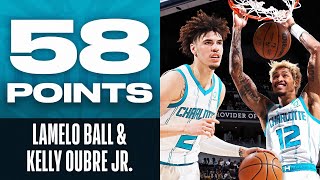 LaMelo Ball - Kelly Oubre Jr - Charlotte Hornets