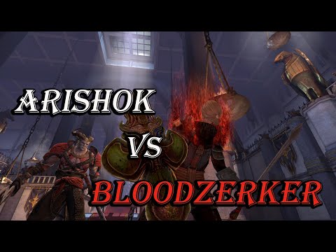 W&S Bloodzerker vs Arishok(18 sec, Nightmare) - Dragon Age 2