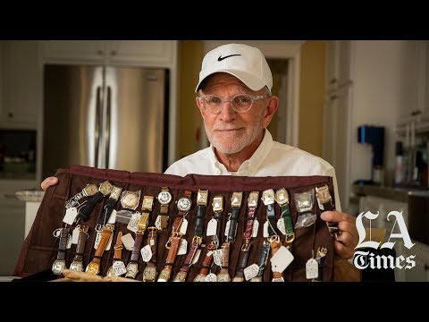 Vintage watch collector writes 25-pound book