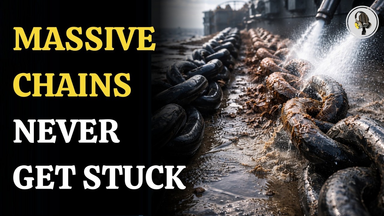 How USS Abraham Lincoln Keeps Massive Anchor Chains From Rusting Together | WION Podcast