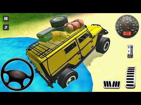 Offroad Extreme Cargo SUV Driving - 4x4 Heavy Load Jeep Driver - Adventure Android Gameplay