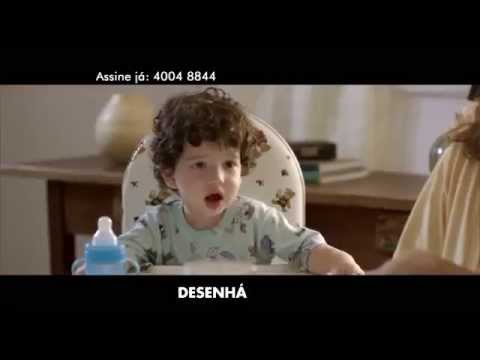 Filho de Moisés no Comercial da NET - Desenhá