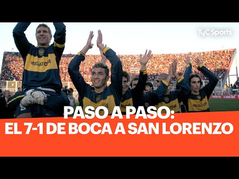 Paso A Paso: El 7-1 de Boca a San Lorenzo (Apertura 2006)