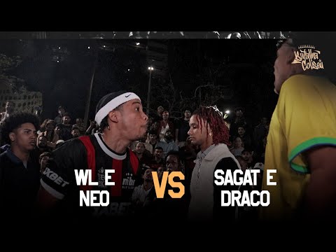 (ATÉ A ÚLTIMA RIMA!! 😱😱) WL E NEO X DRACO E SAGAT - 2ª FASE - BDCOLISEU - EDIÇÃO DE DUPLAS #239