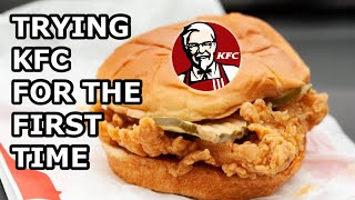 Trying KFC for the FIRST TIME!