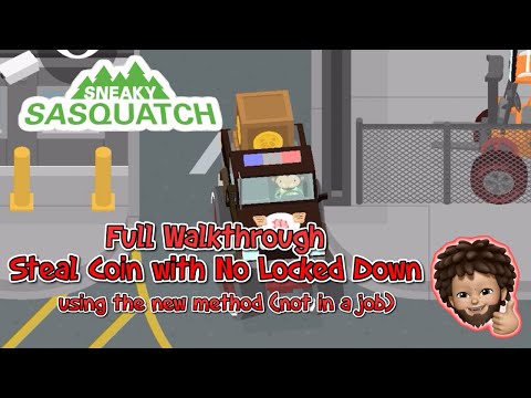 Sneaky Sasquatch - Full Walkthrough on Stealing Coins using the new method without locked down