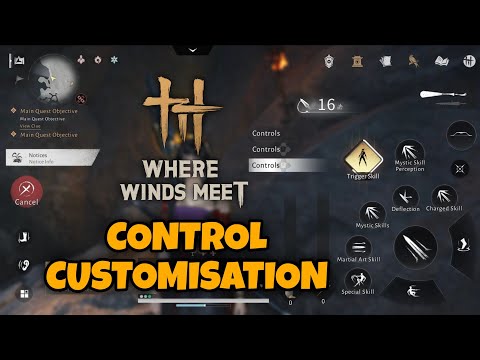 HOW TO CUSTOMIZE CONTROLS IN WHERE WINDS MEET MOBILE? PART-4 |