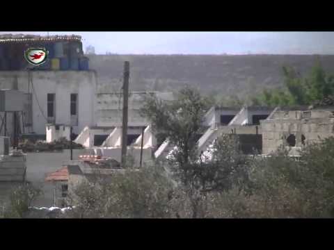 رصد أماكن تمركز قوات النظام في المشفى الوطني في الحولة في ريف حمص