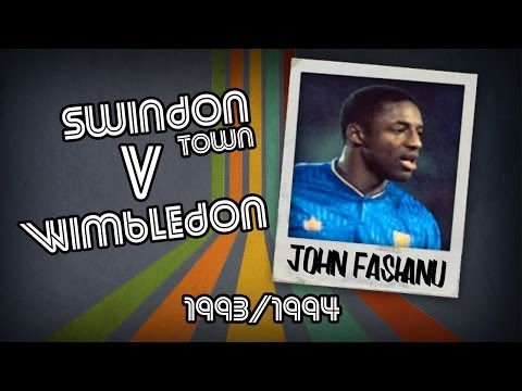 JOHN FASHANU - Swindon v Wimbledon, 93/94 | Retro Goal