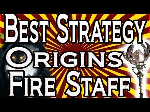 "Origins" Best High Round Strategy! "Black Ops 2 Origins Ultimate Fire Staff" Strategy