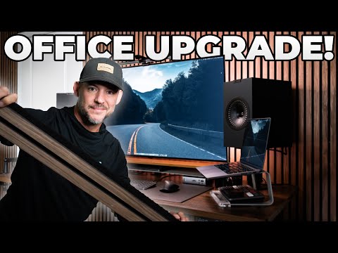 These Wall Panels TRANSFORMED My Home Office – Felt Right Wood Slat Panel Review