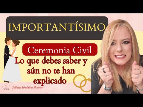 ❤️❤️PROTOCOLO CEREMONIA CIVIL❤️❤️