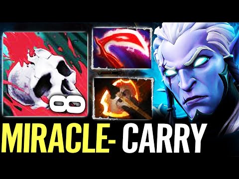 Phantom Assassin by Miracle - 7.34 Max Build Hard Carry Dota 2 Pro
