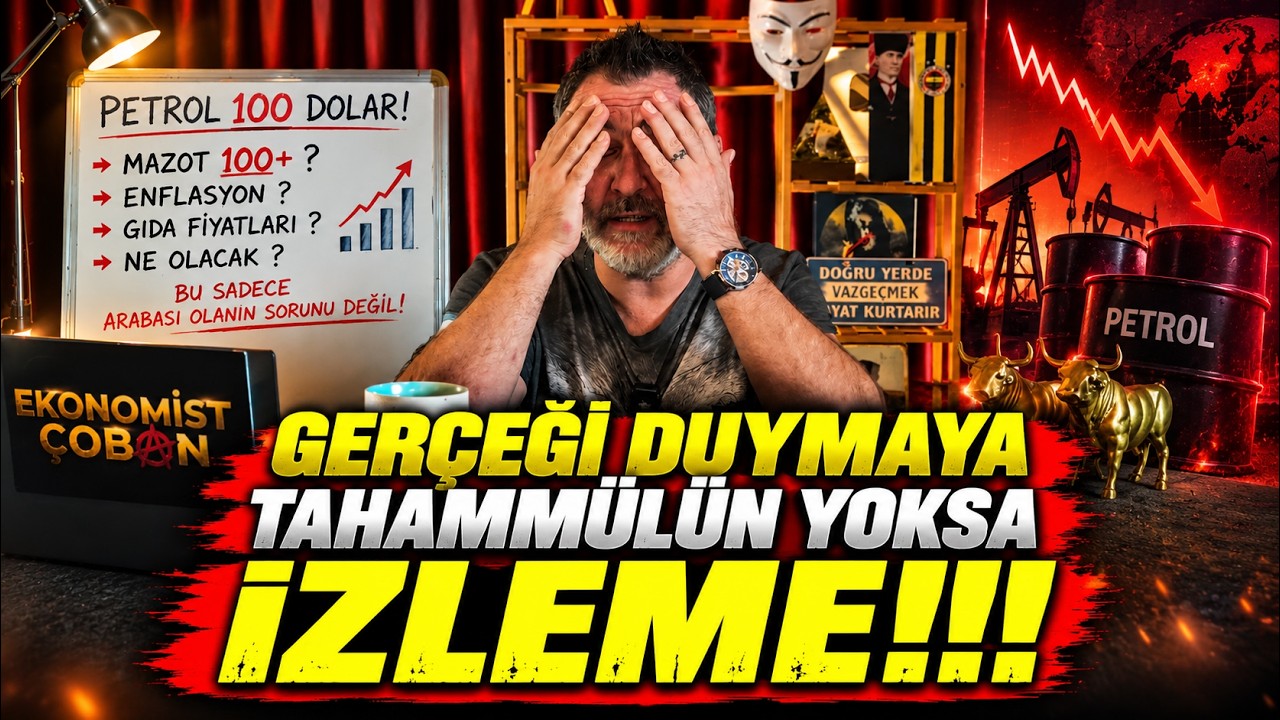 İŞTE BAŞLADI! Petrol 100 Dolar Mazot 100+ BAK ŞİMDİ NE OLACAK?
