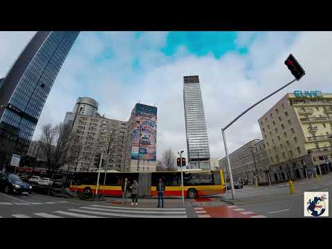 4K Walking Tour Warsaw, The Capital of Poland 🇵🇱 4K 60FPS UHD ASMR