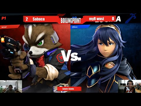 BOILINGPOINT BRAWL | myR - wusi (Fox, Joker) VS Sabaca (Lucina) | SSBU Losers Semi-Final