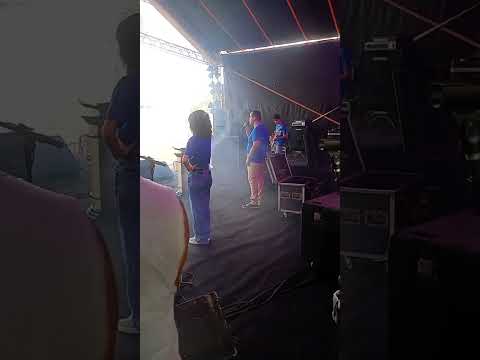 Passagem de som no evento FJU paraíba luau ondas eternas 2026