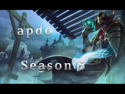 KR Challenger apdo Twisted Fate MID vs Katarina Season 5 Patch 5.12