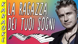 Ligabue - La ragazza dei tuoi sogni || Karaoke ▪ Strumentale al Piano ▪ Testo