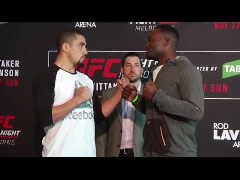 Fight Night Melbourne: Media Day Face-offs