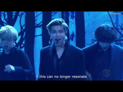 bts • black swan live with eng subs HD