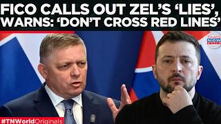 FICO VS ZELENSKY: Slovakia Defies Brussels on €90B Ukraine Aid; Says 'We're Not Servants'
