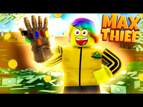 Using Max Robux Item To Steal 10000000000 Roblox Robbery -