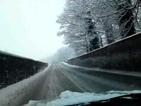 UK in Snow, Road to Wakefield