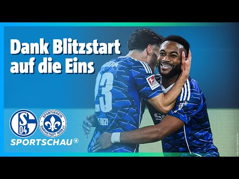 FC Schalke 04 – SV Darmstadt 98 Highlights 2nd Bundesliga, Matchday 10 | Sportschau Football