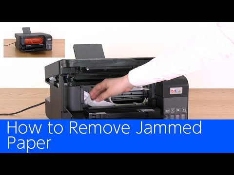 ET-2830/L3550 - How to Remove Jammed Paper