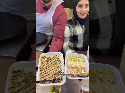 تجربة Crepe عالعرباية 🤔 للطلب 81834773📲