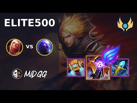 MID.GG: [ elite500 ] Vladimir TOP vs Ryze | EUW CHALLENGER | LOL Season 2025