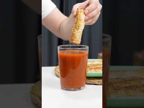 Hazır börek xəmirindən çox dadlı snek hazırladım. ☺️