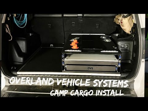 Overland vehicle systems installed in a 5gen 4runner