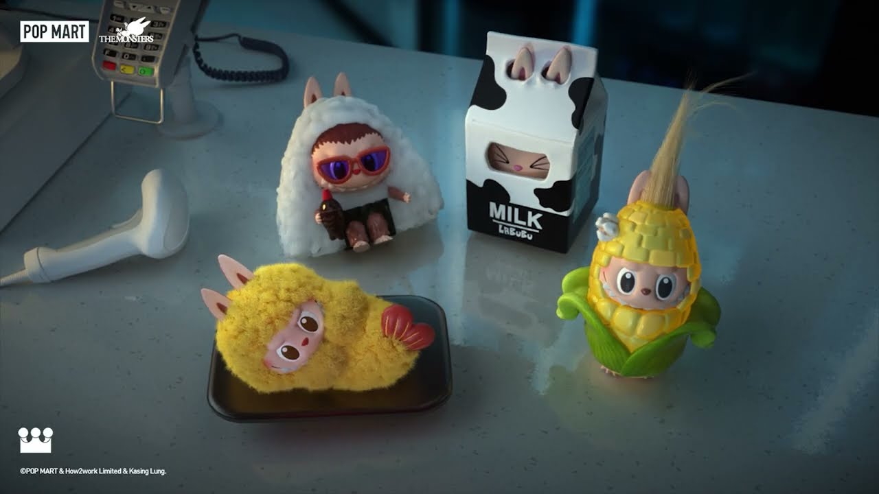 Pop Mart Sammelfigur Labubu Wacky Mart Series Blind Box