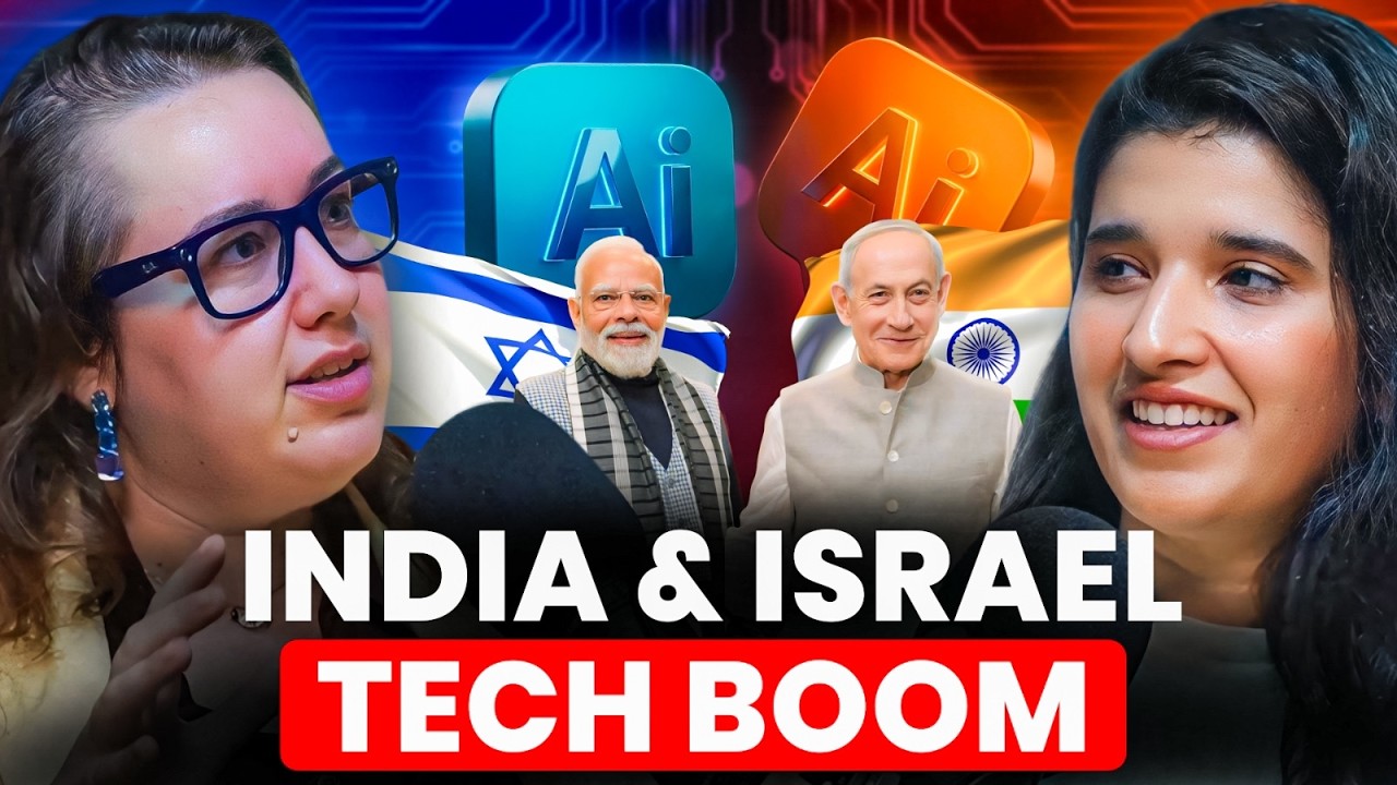 What's driving India-Israel Tech Ties? 🇮🇳🇮🇱