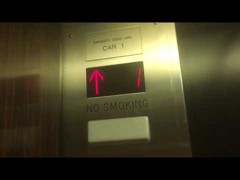 Carnegie Mellon University –Vintage Otis/Schindler passenger elevator – 4615 Forbes – Pittsburgh, PA