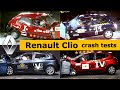 Renault Clio Crash Test 1 2 3 4 5 All Generations Euro NCAP