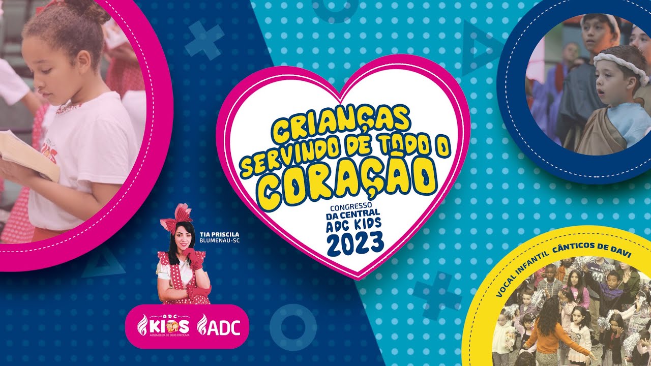 CONGRESSO  DA CENTRAL  ADC KIDS 2023 | AO VIVO | 24 - 09 - 2023