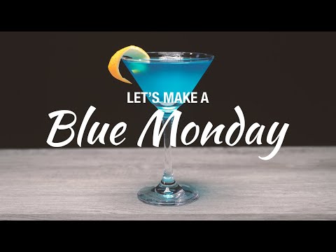 Blue Monday Cocktail - Drink Recipe