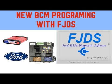 Programming Ford New/Blank BCM (Body Control Module) With FJDS