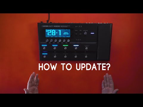 How to Update my GT-1000? GT-1000 Ultimate Guide Video Series