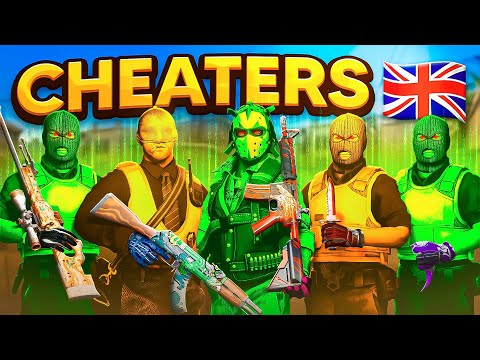 EXPOSING A Team Of British Cheaters With Insane Skins...
