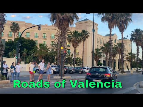 Barcelona to Valencia by road - [4K]