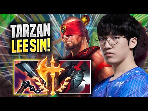 TARZAN IS SO CLEAN WITH LEE SIN! - LNG Tarzan Plays Lee Sin JUNGLE vs Taliyah! | Season 2022