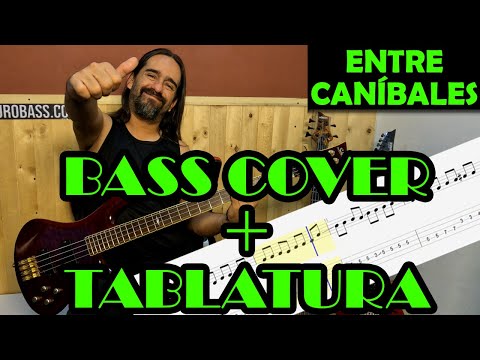 Entre Caníbales – Soda Stereo – Cover en Bajo – Bass Cover + Tablatura