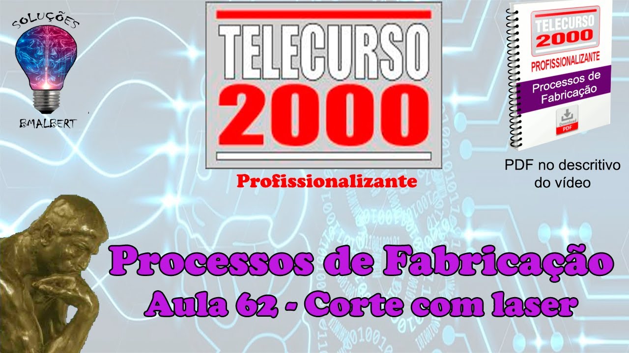 Telecurso 2000 - Processos de Fabricação - 62 Corte com laser