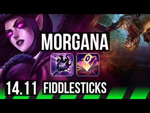 MORGANA vs FIDDLESTICKS (JGL) | Rank 1 Morg, 7/1/8 | EUW Grandmaster | 14.11