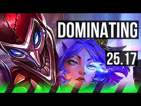 SHACO vs YUNARA (JGL) | Dominating | EUW Master | 25.17