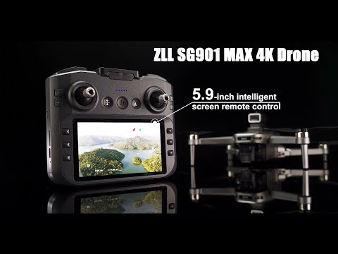 Мини дрон SG901 MAX с автовозвратом, бесщеточными двигателями и дистанционным управлением камерой для домашних и уличных съемок - фото 1 - id-p2938350414